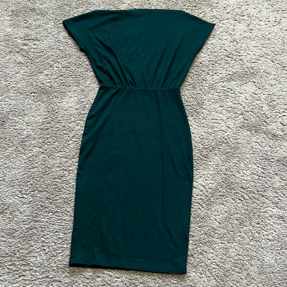 Emerald Dark Green Dress Small